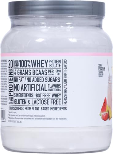 Isopure Protein Powder, Clear Whey Isolate Protein, Post Workout Recovery Drink Mix - Maple Wellness Supplements