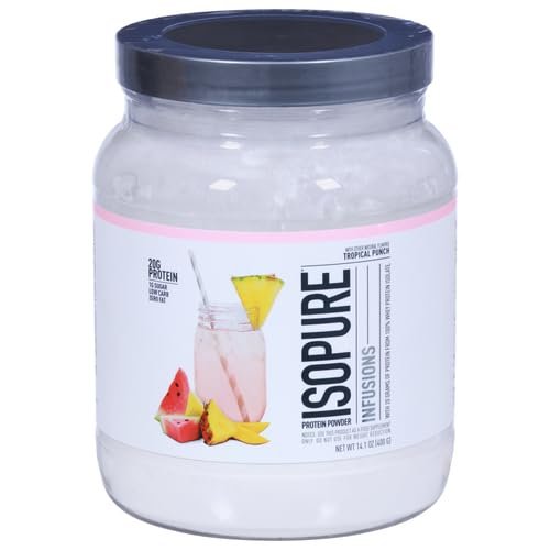 Isopure Protein Powder, Clear Whey Isolate Protein, Post Workout Recovery Drink Mix - Maple Wellness Supplements