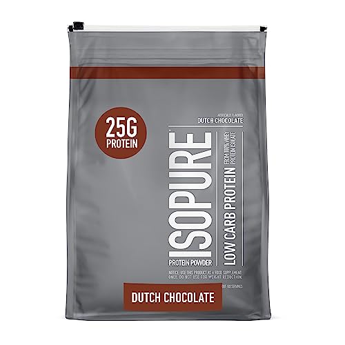 Isopure Protein Powder, Low Carb Whey Isolate, Gluten Free, Lactose Free, 25g Protein - Maple Wellness Supplements