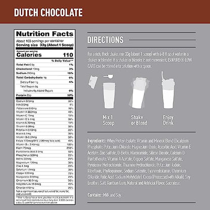 Isopure Protein Powder, Low Carb Whey Isolate, Gluten Free, Lactose Free, 25g Protein - Maple Wellness Supplements