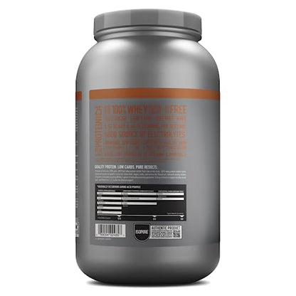 Isopure Protein Powder, Low Carb Whey Isolate with Vitamin C & Zinc for Immune Support, - Maple Wellness Supplements