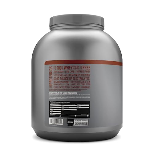 Isopure Protein Powder, Whey Isolate with Vitamin C & Zinc for Immune Support, 25g Protein - Maple Wellness Supplements