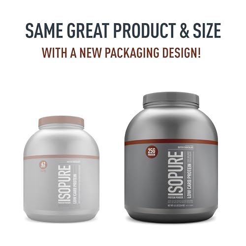 Isopure Protein Powder, Whey Isolate with Vitamin C & Zinc for Immune Support, 25g Protein - Maple Wellness Supplements