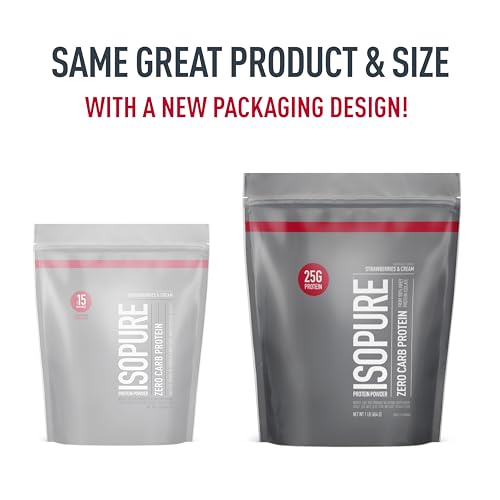 Isopure Protein Powder, Zero Carb Whey Isolate, Gluten Free, Lactose Free, 25g Protein - Maple Wellness Supplements