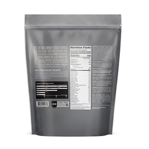 Isopure Protein Powder, Zero Carb Whey Isolate, Gluten Free, Lactose Free, 25g Protein - Maple Wellness Supplements