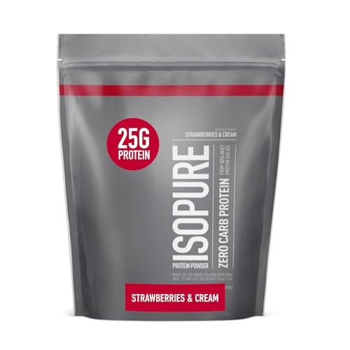 Isopure Protein Powder, Zero Carb Whey Isolate, Gluten Free, Lactose Free, 25g Protein - Maple Wellness Supplements