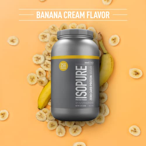 Isopure Protein Powder, Zero Carb Whey Isolate with Vitamin C & Zinc for Immune Support - Maple Wellness Supplements