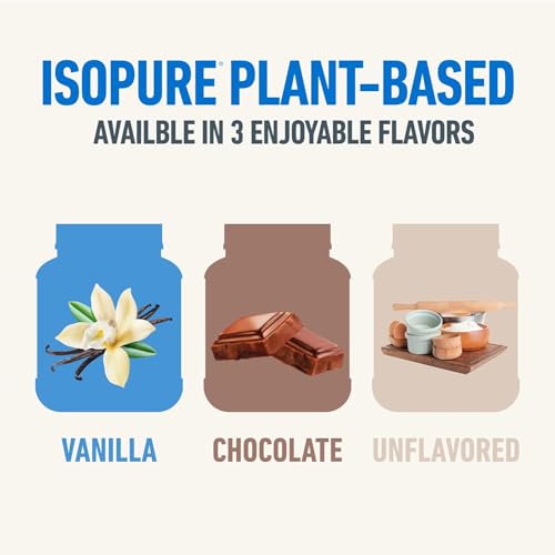 Isopure Vanilla Vegan Protein Powder, with Monk Fruit Sweetener & Amino Acids, Post Work - Maple Wellness Supplements