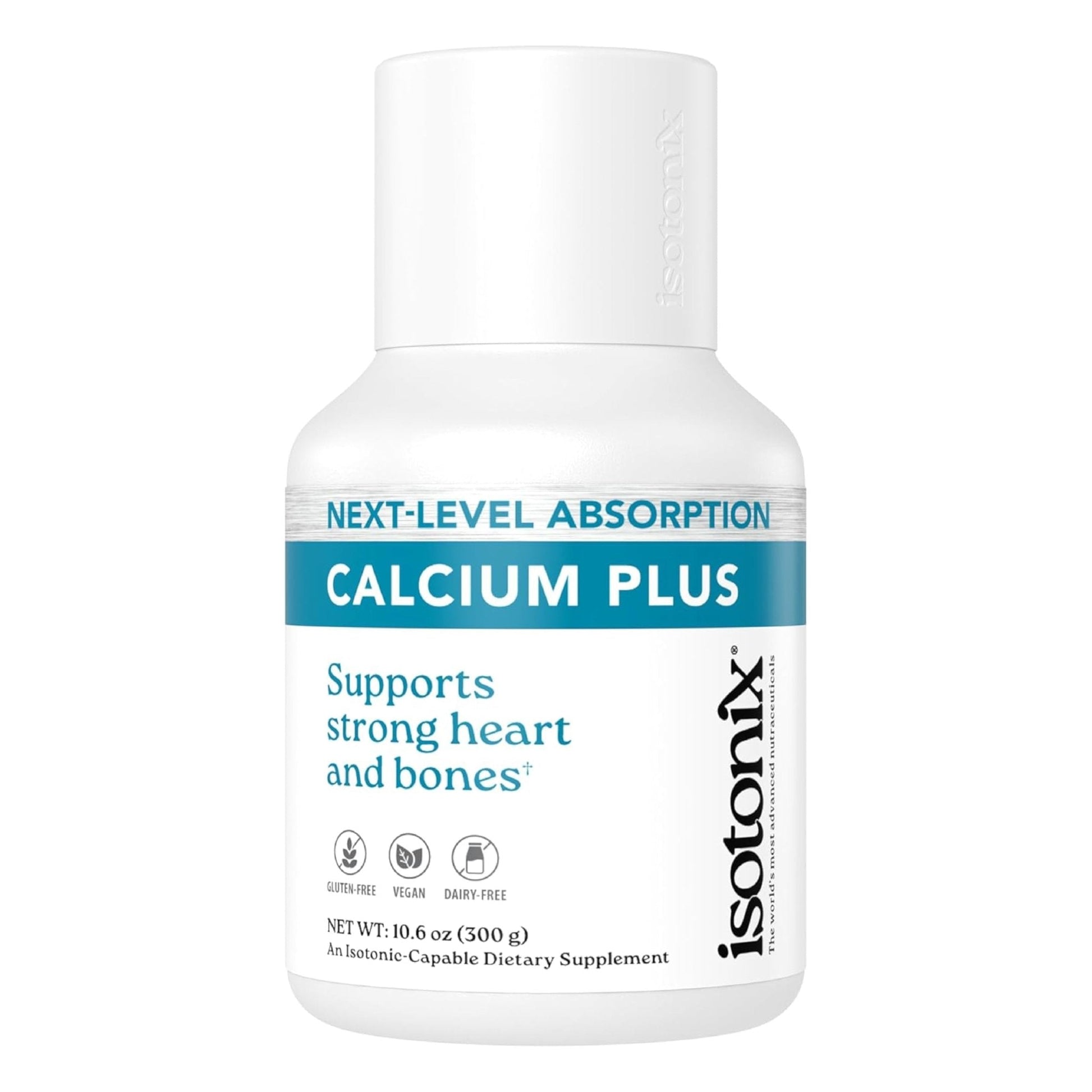 Isotonix Calcium Plus – Calcium Supplement for Women and Men with Magnesium, Vitamin D3, and Vitamin C – Fast Absorbing Isotonic Formula – Calcium Citrate & 5 Salts - 90 Servings - Maple Wellness Supplements