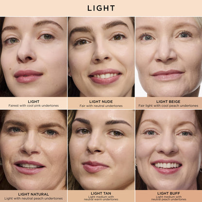 IT Cosmetics Bye Bye Under Eye Concealer (Light Nude) - Water-Resistant, Full Coverage Brightening Concealer For Dark Circles, Fine Lines, Redness & Discoloration, Anti-Aging, 24H Wear - 0.4 fl oz - Maple Wellness Supplements