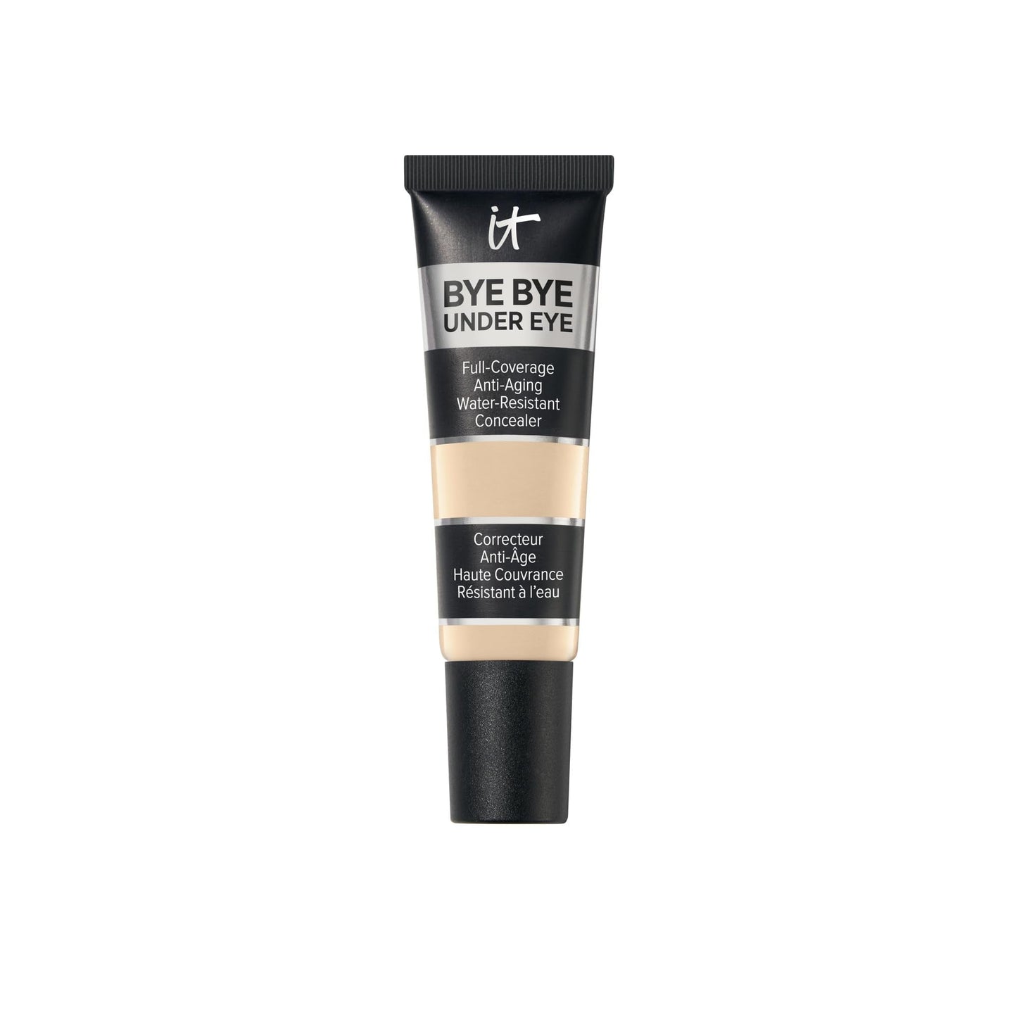 IT Cosmetics Bye Bye Under Eye Concealer (Light Nude) - Water-Resistant, Full Coverage Brightening Concealer For Dark Circles, Fine Lines, Redness & Discoloration, Anti-Aging, 24H Wear - 0.4 fl oz - Maple Wellness Supplements