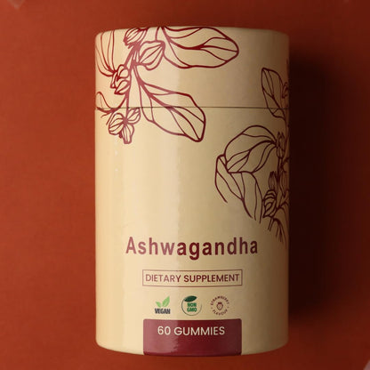 ITADAKIMASU Ashwagandha & Vitamin D Gummies for Stress, Mood & Sleep – Low Sugar, Organic Root Extract and Non-GMO – 60 Count - Maple Wellness Supplements