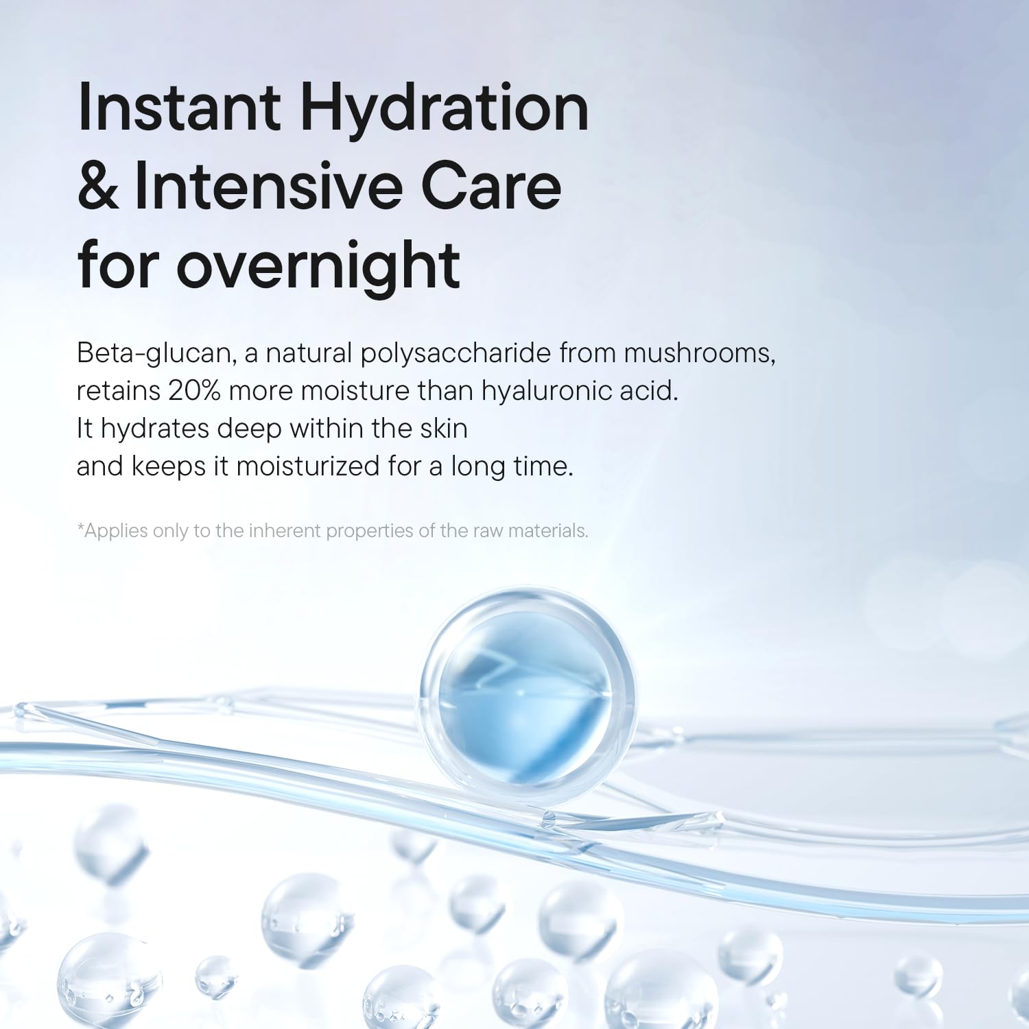 IUNIK Beta-Glucan Power Moisture Serum – Beta-Glucan & 7 Types of Peptides Deep Hydration Vegan Serum for Dry - Maple Wellness Supplements