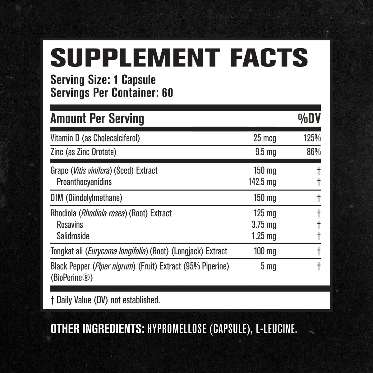 Jacked Factory Androsurge Estrogen Blocker for Men - Natural Testosterone Booster for Men & Estrogen Metabolizer with Tongkat Ali, DIM, Long Jack & More - Maple Wellness Supplements