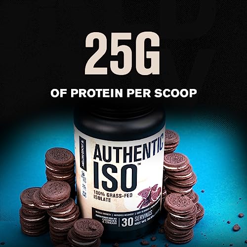 Jacked Factory Authentic ISO Grass Fed Whey Protein Isolate Powder - Low Carb - Maple Wellness Supplements