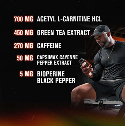 Jacked Factory Burn-XT Body Recomposition for Men & Women - Improve Focus - Maple Wellness Supplements