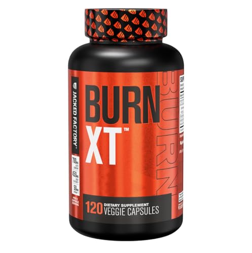 Jacked Factory Burn-XT Body Recomposition for Men & Women - Improve Focus - Maple Wellness Supplements