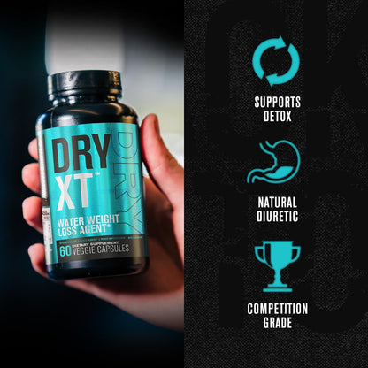 Jacked Factory Dry-XT Water Weight Loss Diuretic Pills - Natural Supplement - Maple Wellness Supplements