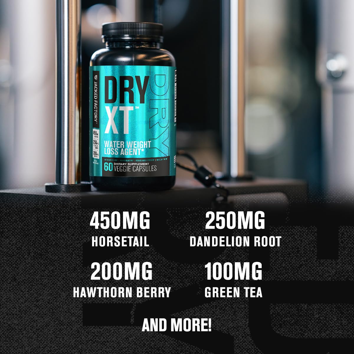 Jacked Factory Dry-XT Water Weight Loss Diuretic Pills - Natural Supplement - Maple Wellness Supplements