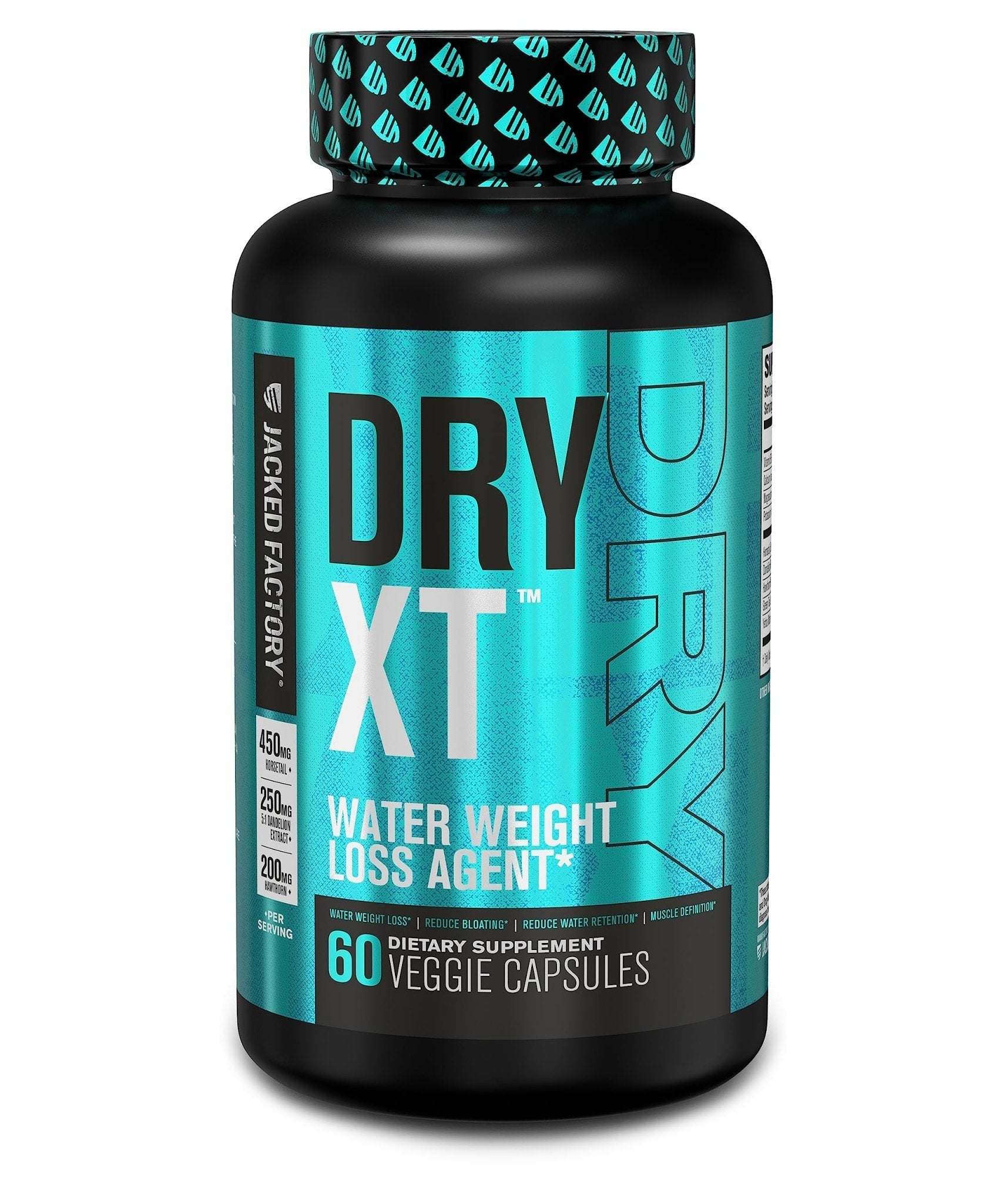 Jacked Factory Dry-XT Water Weight Loss Diuretic Pills - Natural Supplement - Maple Wellness Supplements