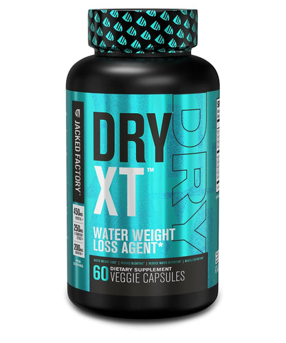Jacked Factory Dry-XT Water Weight Loss Diuretic Pills - Natural Supplement - Maple Wellness Supplements