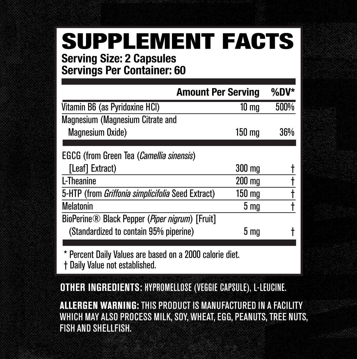 Jacked Factory Lean PM Night Time Body Support and Sleep Aid Supplement - Sleep Sup - Maple Wellness Supplements