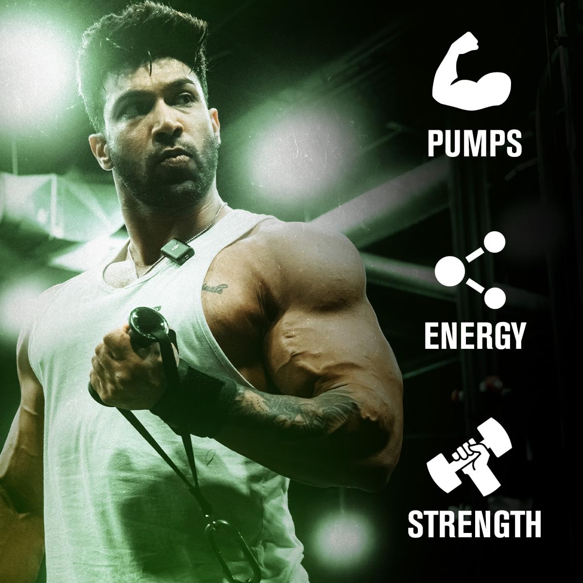 Jacked Factory NITROSURGE Pre Workout Supplement - Endless Energy, Instant Strength Gains, Clear Focus, Intense Pumps - NO Booster & Preworkout Powder with Beta Alanine - Maple Wellness Supplements