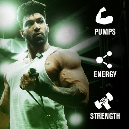Jacked Factory NITROSURGE Pre Workout Supplement - Endless Energy, Instant Strength Gains, Clear Focus, Intense Pumps - NO Booster & Preworkout Powder with Beta Alanine - Maple Wellness Supplements