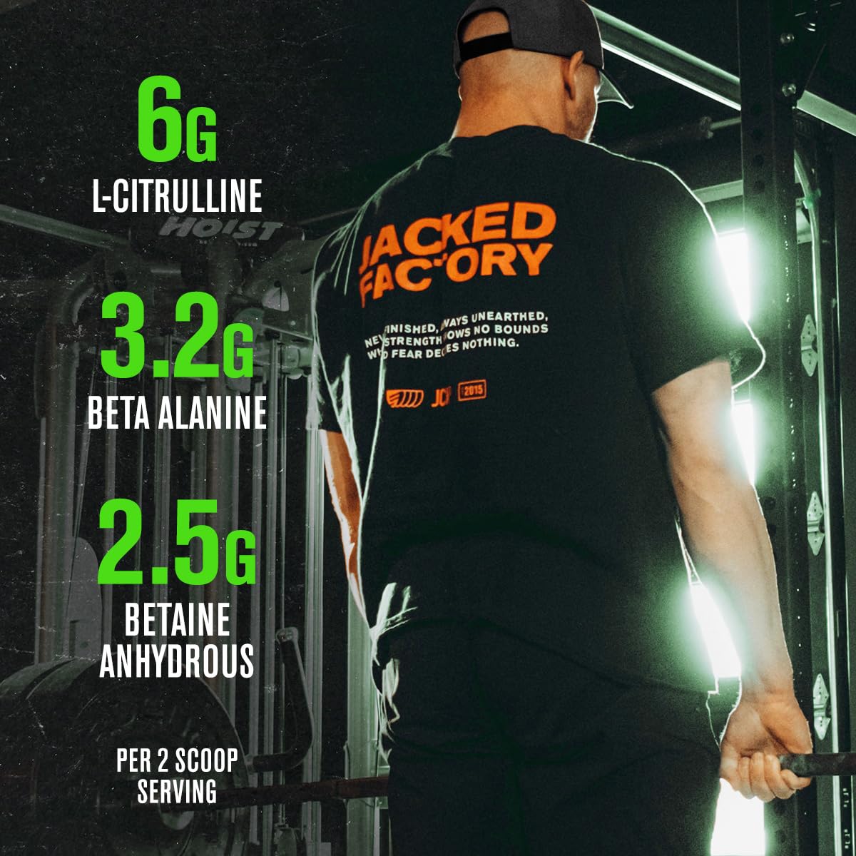 Jacked Factory NITROSURGE Pre Workout Supplement - Endless Energy, Instant Strength Gains, Clear Focus, Intense Pumps - NO Booster & Preworkout Powder with Beta Alanine - Maple Wellness Supplements