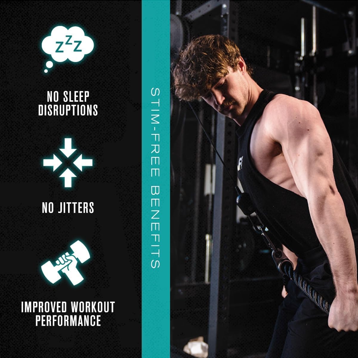 Jacked Factory Pumpsurge Caffeine Free Pre Workout for Men & Women - Booster & Stim Free Pre Workout - Intense Pumps, Enhanced Focus - 30 Servings, Cherry Limeade 8.83oz - Maple Wellness Supplements