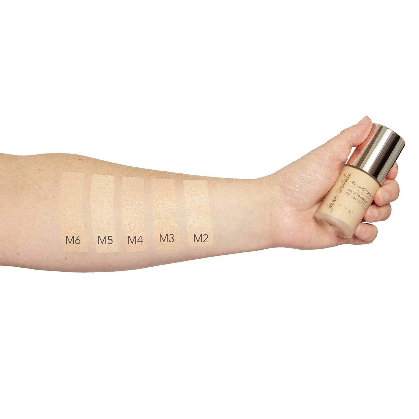 jane iredale Beyond Matte 3-in-1 Liquid Foundation, Long-wear, Buildable Coverage, Vegan, Clean, Cruelty Free, Semi Matte Finish, M6 - Maple Wellness Supplements