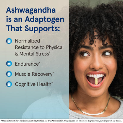 Jarrow Formulas Ashwagandha Capsules, 300 mg Supplement Supports Normalized Resistance to Mental and Physical Stress, 120 Veggie Capsules, 60 Day Supply - Maple Wellness Supplements