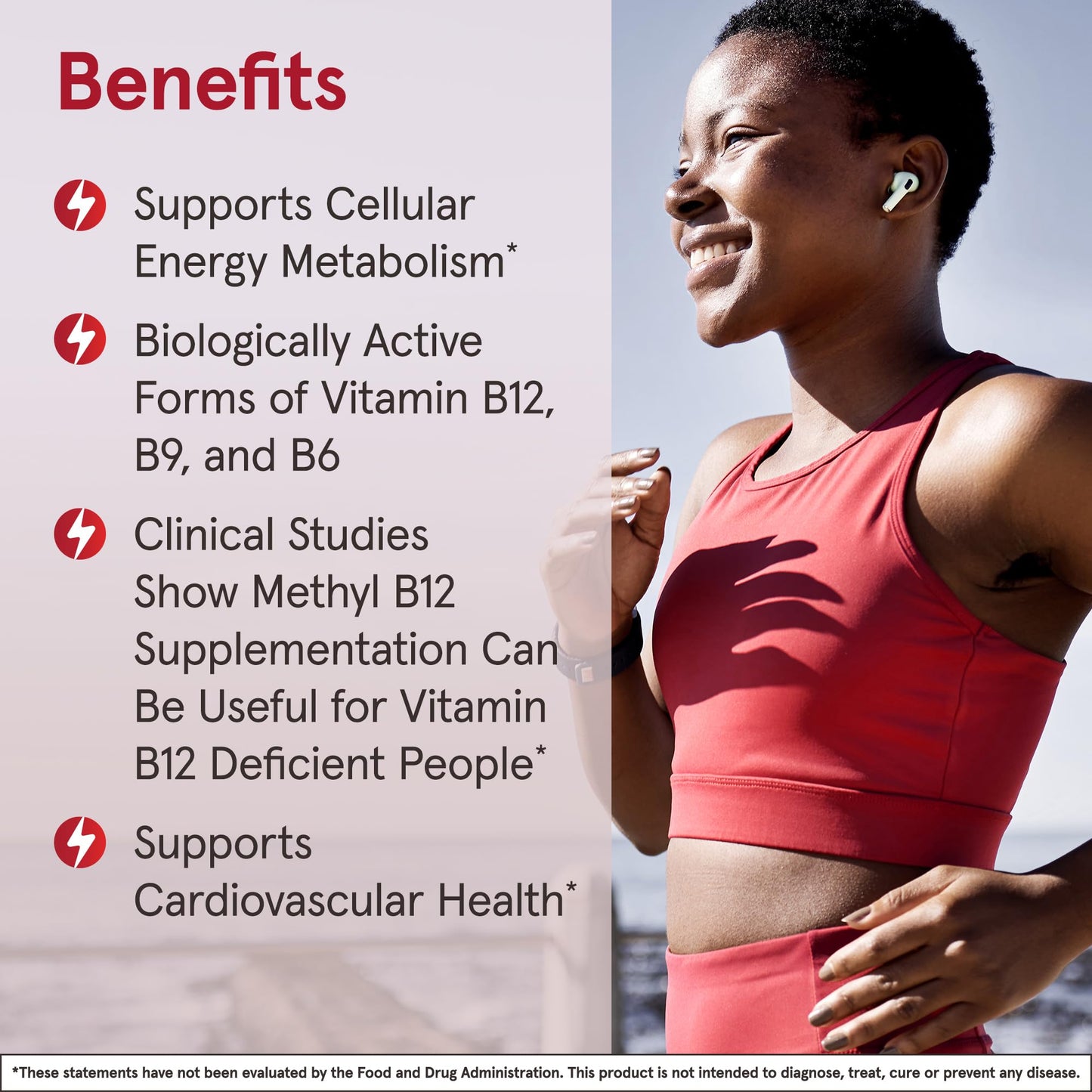 Jarrow Formulas Methyl B-12 & Methyl Folate, Bioactive Vitamin B9 & Vitamin B12 Supplement, Supports Cellular Energy Production, Healthy Brain Function & Metabolism - Maple Wellness Supplements