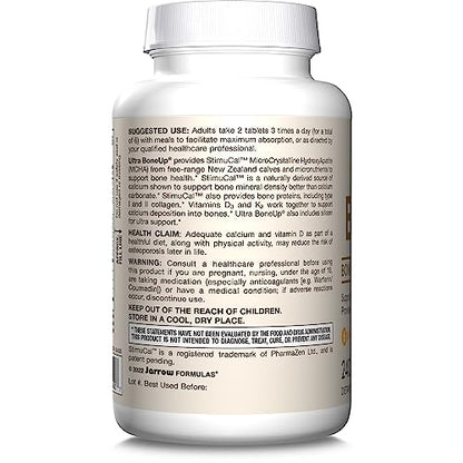 Jarrow Formulas® Ultra BoneUp®, Includes MK-7 and Silicon for Added Bone Support, 240 Bone Health Tablets - Maple Wellness Supplements