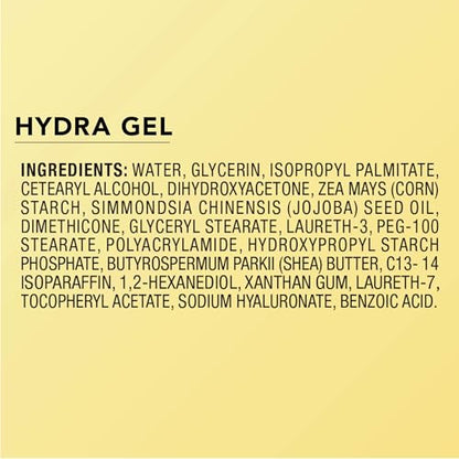 Jergens Natural Glow Hydra Gel Moisturizer, Hyaluronic Acid Tanning Lotion, Hydrating Tanning Gel, Fragrance-Free Self Tanner - Maple Wellness Supplements