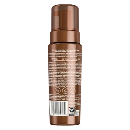 Jergens Natural Glow Instant Sun Body Mousse, Self Tanner for Light Bronze Tan, Sunless Tanning Body Bronzer - Maple Wellness Supplements