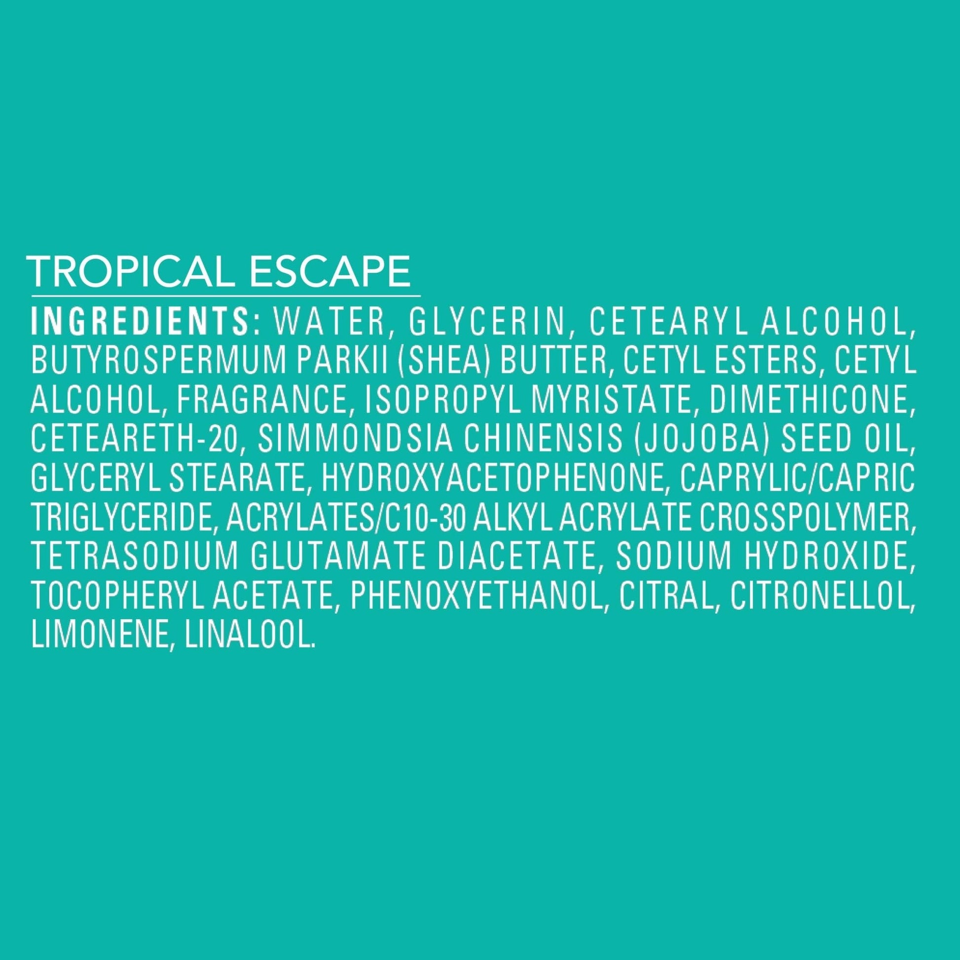 Jergens Shea Fusion Tropical Escape Body Lotion, Moisturizer with Shea Butter & Vitamin E, 14 Fl Oz - Maple Wellness Supplements