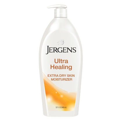 Jergens Ultra Healing Dry Skin Lotion, Hand and Body Moisturizer for Quick Absorption into Extra Dry Skin with Hydralucence Blend - Maple Wellness Supplements