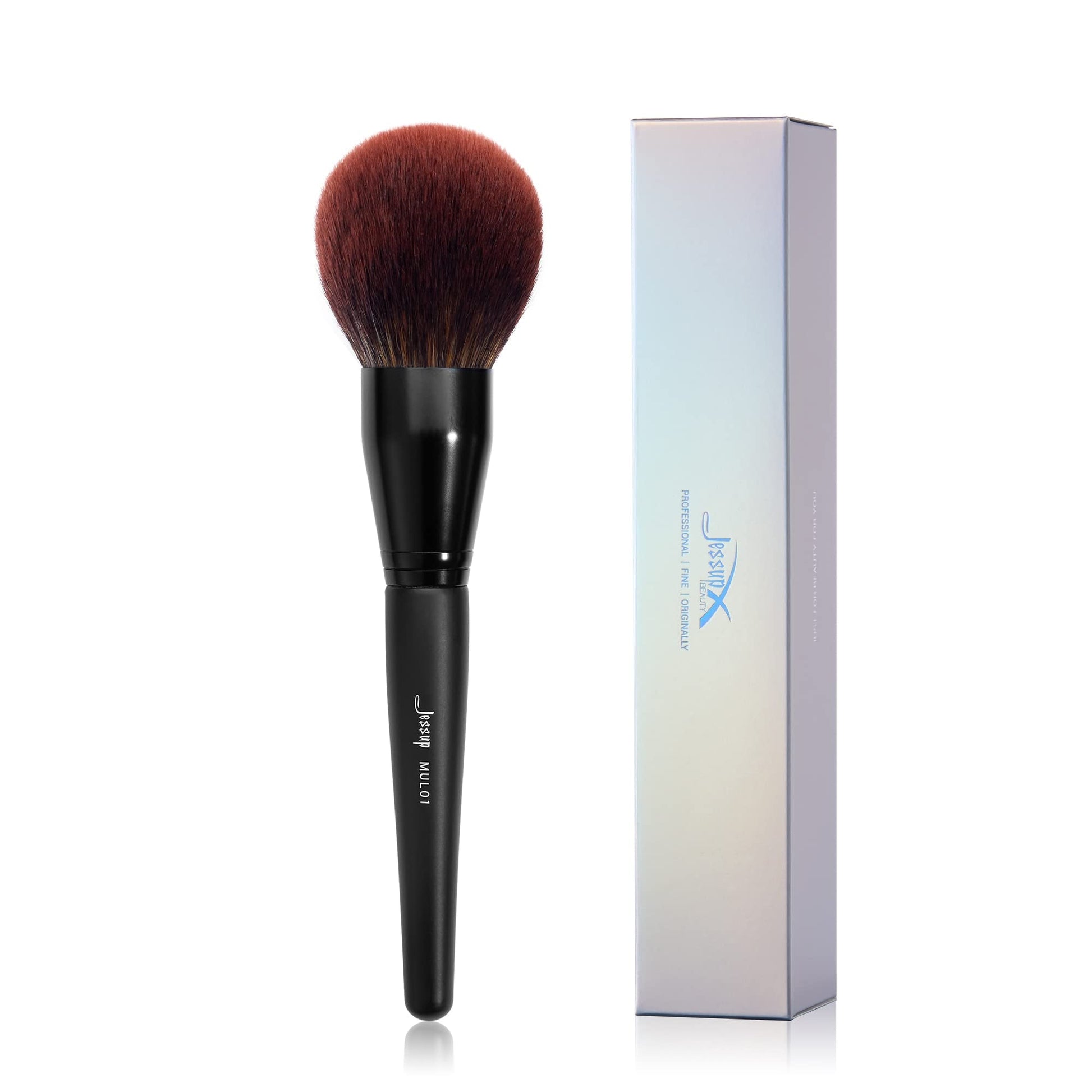 Jessup Powder Makeup Brush, Large Finishing Mineral Powder Brush for Full Face, Body Makeup, Vegan Flawlessly Face Brush for Powder, Blush & Bronzer MUL01 - Maple Wellness Supplements