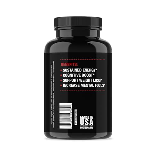 Jocko Fuel Brain Power - Nootropic Dietary Supplements for Memory & Focus wiht L Theanine, L Carnitine- Energy & Focus Supplement (90 Capsules) - Maple Wellness Supplements
