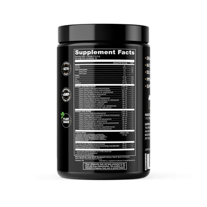 Jocko Fuel Daily Greens Powder - Premium Organic Greens Superfood Powder for Gut Health, Digestion, Bloating, Immune Support with Spirulina, Chlorella, - Maple Wellness Supplements