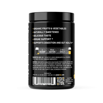 Jocko Fuel Daily Greens Powder - Premium Organic Greens Superfood Powder for Gut Health, Digestion, Bloating, Immune Support with Spirulina, Chlorella, - Maple Wellness Supplements
