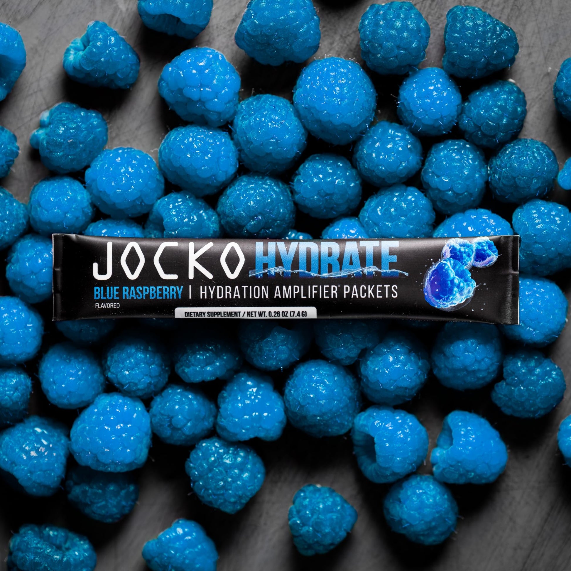 Jocko Fuel Hydrate Electrolytes Powder Packets Low Sugar - Hydration Amplifier Packets for Recovery, Dehydration, & Exercise - with Vitamins B6, B12 & C - Maple Wellness Supplements
