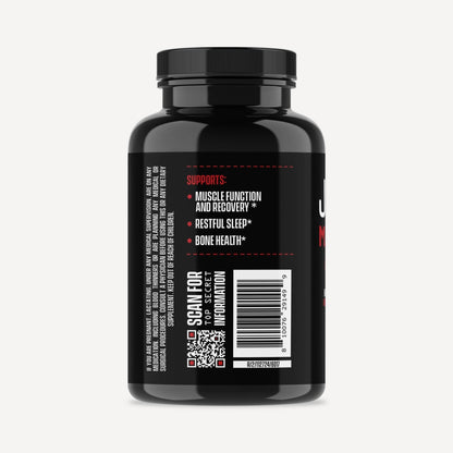 Jocko Fuel Magnesium Complex Supplement - Magnesium Glycinate, Citrate, & Taurate Capsules Dietary Supplement for Muscle Recovery & Relaxation, Heart, Nerve, Bone Support, & Sleep 30-Day Supply - Maple Wellness Supplements