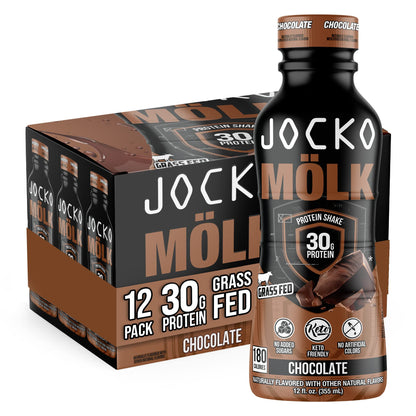 Jocko Fuel Protein Shake Bundle - Vanilla and Chocolate (24 Count) - Maple Wellness Supplements