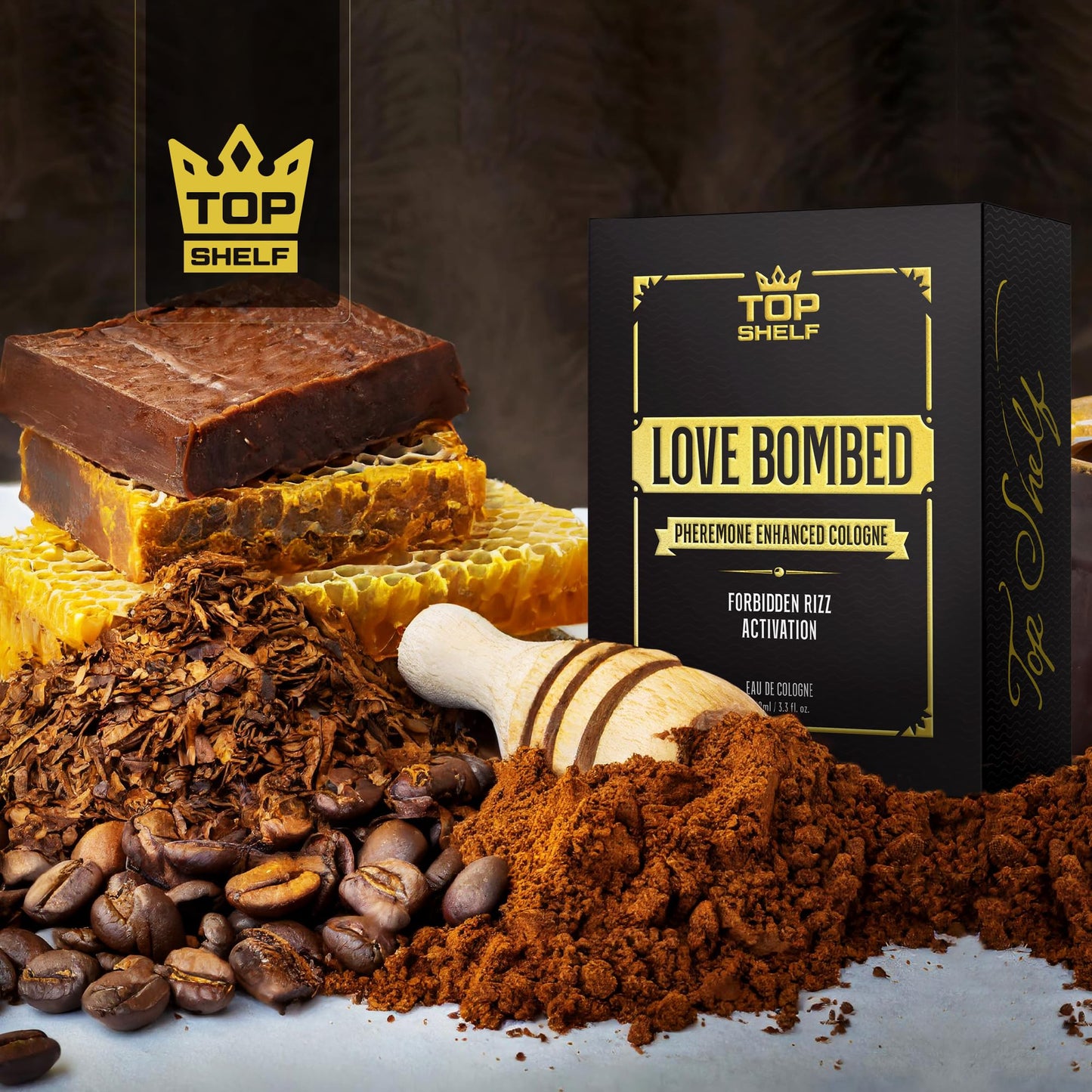 Join Top Shelf Grind Love Bombed - Pheromone Cologne for Men | Bold Attraction - Maple Wellness Supplements