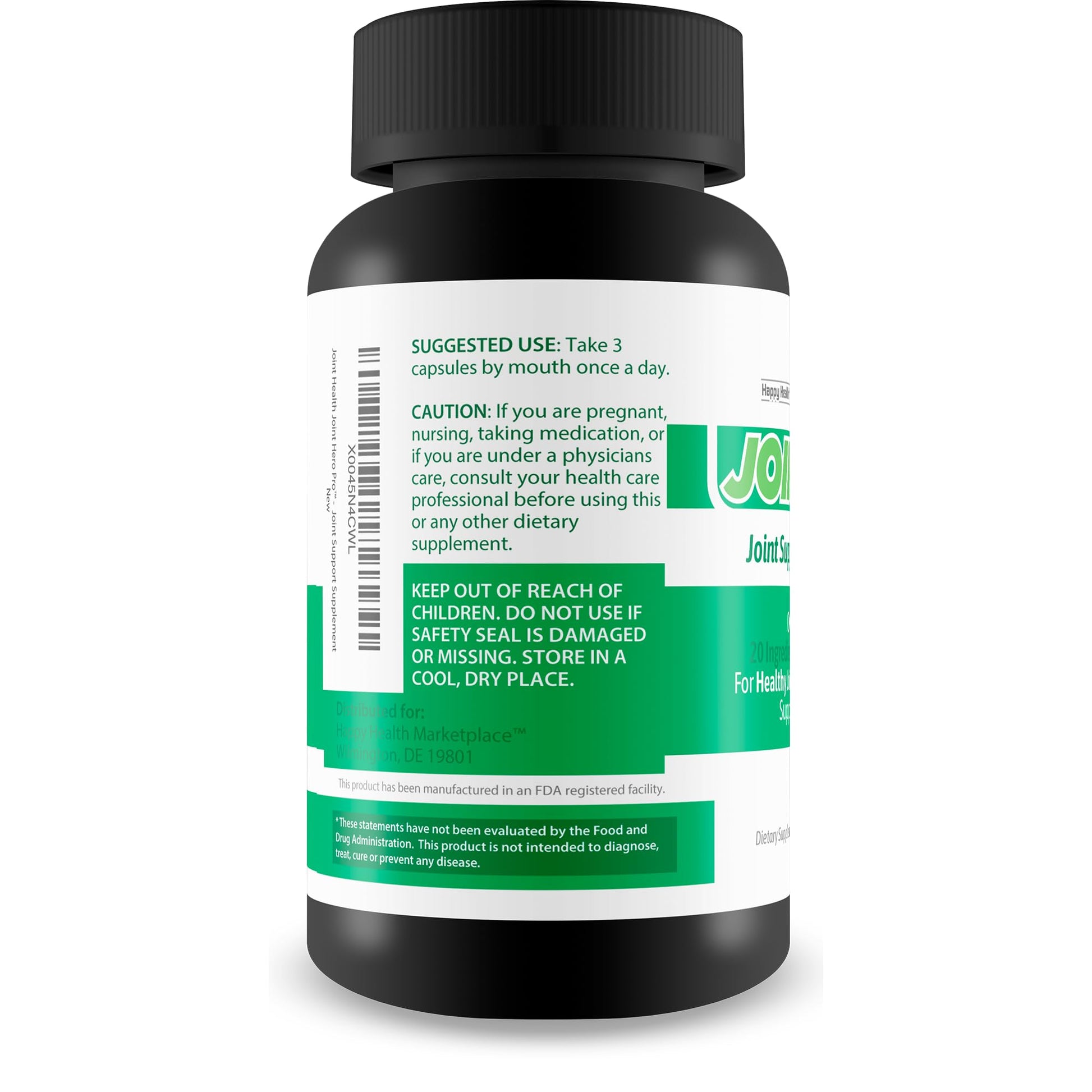 Joint Health Hero Pro - Our Best Joint & Bone Support Supplement - Turmeric - Vitamin D - Vitamin C - for Knees, Hips, Hands, Feet, Back, Neck, and More - Our Best Vitamin D Formula - Maple Wellness Supplements