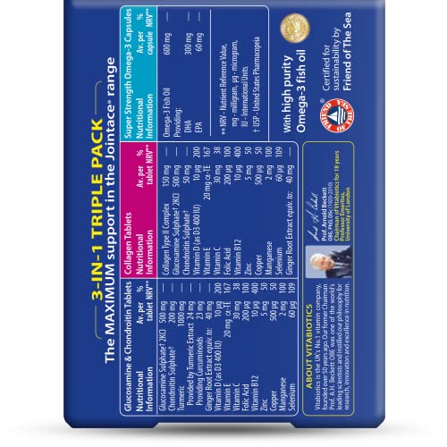 Jointace Vitabiotics Max, 84 Count (Pack of 1) - Maple Wellness Supplements