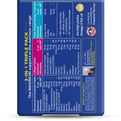 Jointace Vitabiotics Max, 84 Count (Pack of 1) - Maple Wellness Supplements