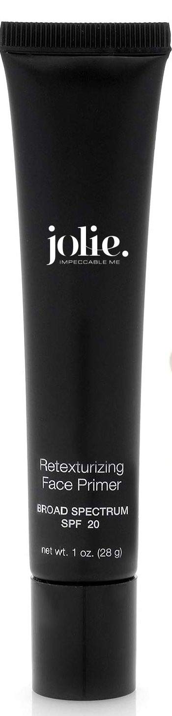 Jolie Weightless Retexturizing Face Perfecting Serum - Foundation Primer, Makeup Extender & Sunscreen SPF 20, Instantly Reveals Smoother, More Radiant Skin - Maple Wellness Supplements
